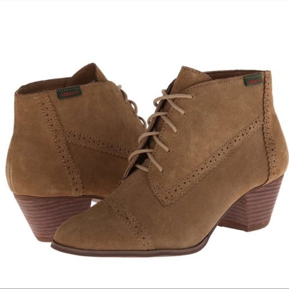 G.H. Bass Porter Gobi Suede Ankle Boots 9.5